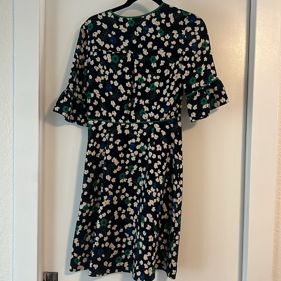 Hobbs Rosie dress in navy size 2 - Picture 5 of 5